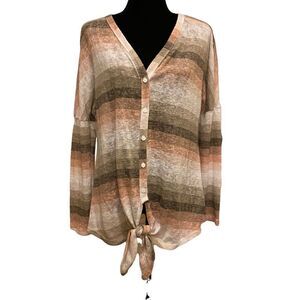 Andree by Unit Lightweight Striped Top‎